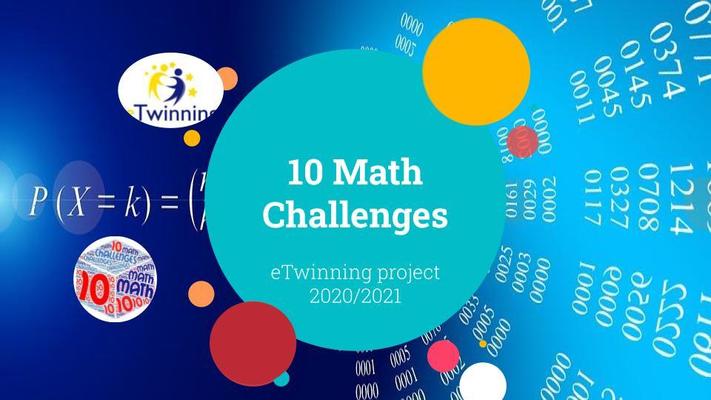 10 math challenges z projektem eTwinning
