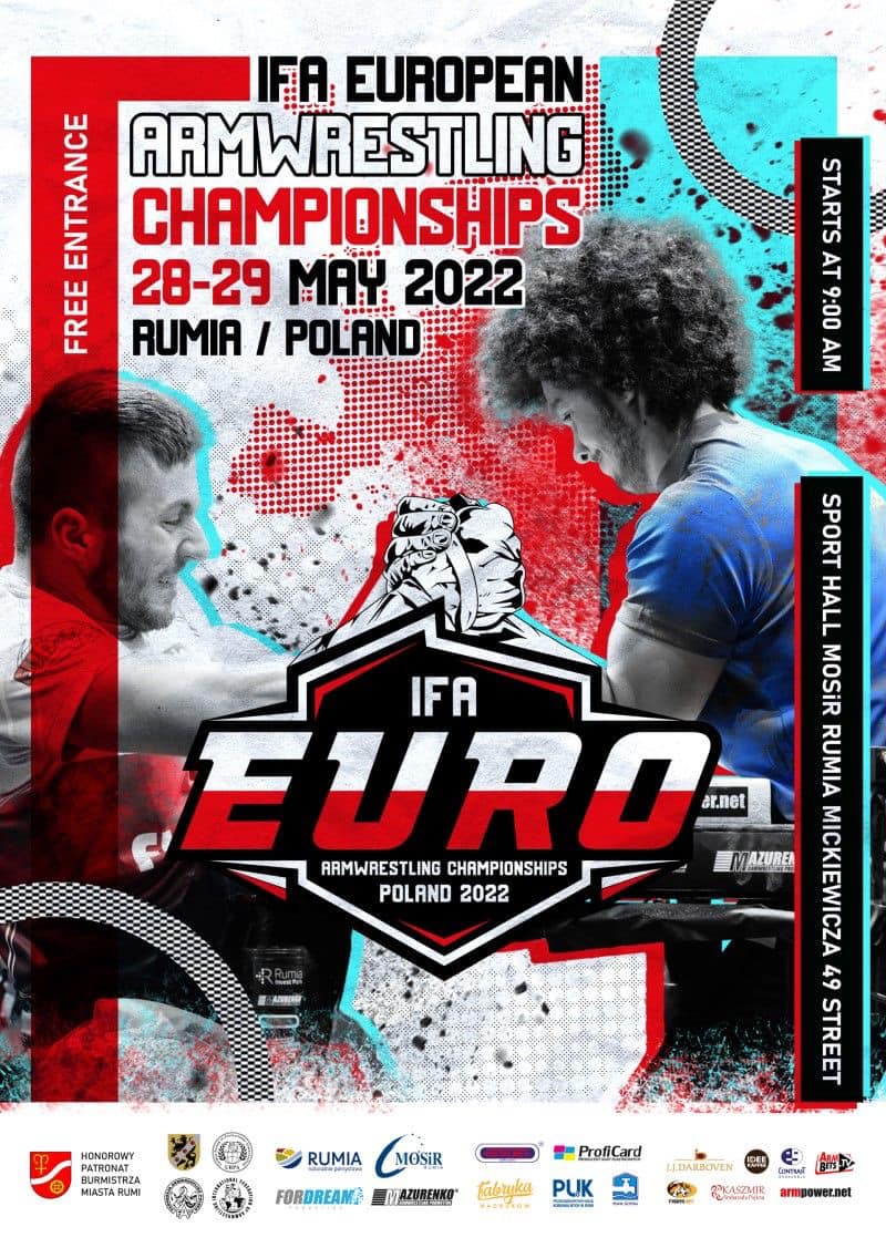 Sukces na Mistrzostwach Europy IFA w Armwrestlingu 2022