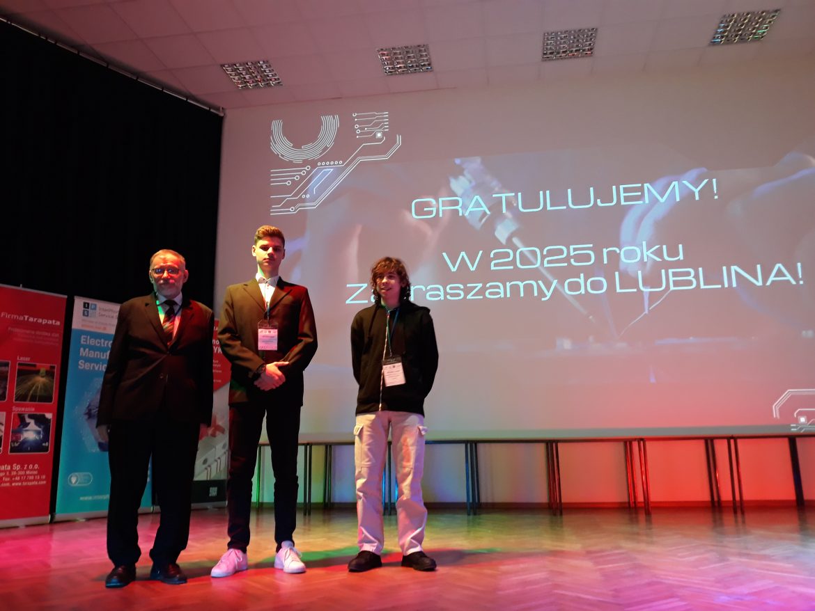 Sukces naszego ucznia w Olimpiadzie Ogólnopolskiej